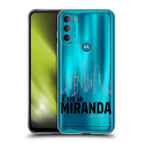 Sex and The City: Television Series Characters I'm A Miranda Soft Gel Case for Motorola Moto G71 5G