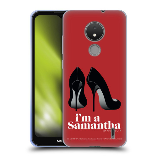 Sex and The City: Television Series Characters I'm A Samantha Soft Gel Case for Nokia C21