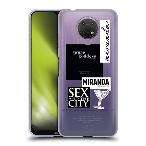 Sex and The City: Television Series Characters Inner Goddess Miranda Soft Gel Case for Nokia G10