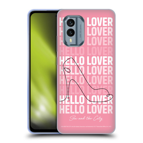 Sex and The City: Television Series Characters Hello Lover Carrie Soft Gel Case for Nokia X30