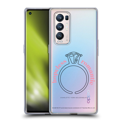 Sex and The City: Television Series Characters Hopeless Romantic Charlotte Soft Gel Case for OPPO Find X3 Neo / Reno5 Pro+ 5G