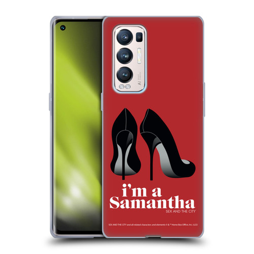 Sex and The City: Television Series Characters I'm A Samantha Soft Gel Case for OPPO Find X3 Neo / Reno5 Pro+ 5G