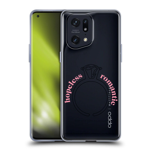 Sex and The City: Television Series Characters Hopeless Romantic Charlotte Soft Gel Case for OPPO Find X5 Pro