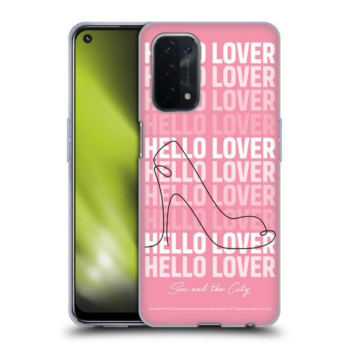 Sex and The City: Television Series Characters Hello Lover Carrie Soft Gel Case for OPPO A54 5G