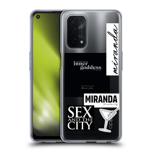 Sex and The City: Television Series Characters Inner Goddess Miranda Soft Gel Case for OPPO A54 5G