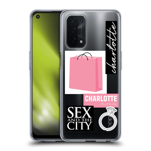 Sex and The City: Television Series Characters Shopping Bag Charlotte Soft Gel Case for OPPO A54 5G