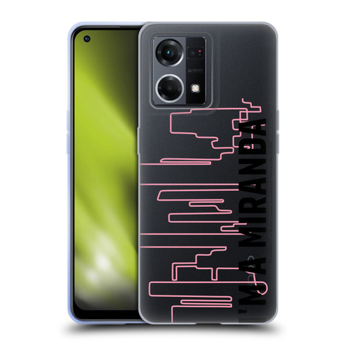 Sex and The City: Television Series Characters Miranda Soft Gel Case for OPPO Reno8 4G