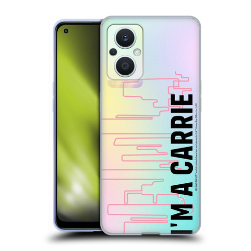 Sex and The City: Television Series Characters Carrie Soft Gel Case for OPPO Reno8 Lite