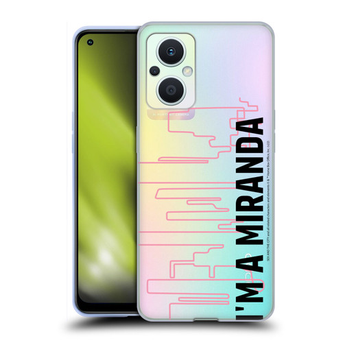 Sex and The City: Television Series Characters Miranda Soft Gel Case for OPPO Reno8 Lite
