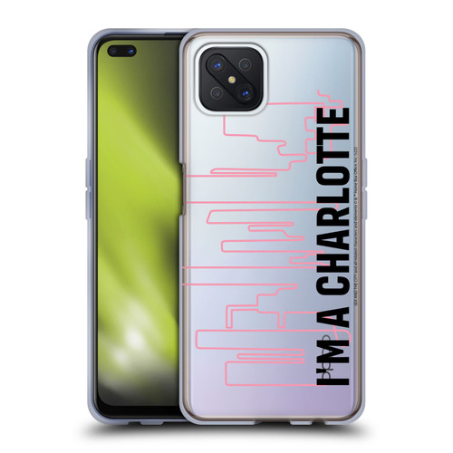 Sex and The City: Television Series Characters Charlotte Soft Gel Case for OPPO Reno4 Z 5G