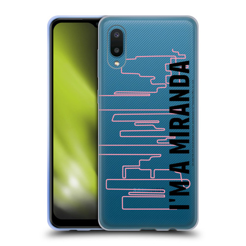 Sex and The City: Television Series Characters Miranda Soft Gel Case for Samsung Galaxy A02/M02 (2021)