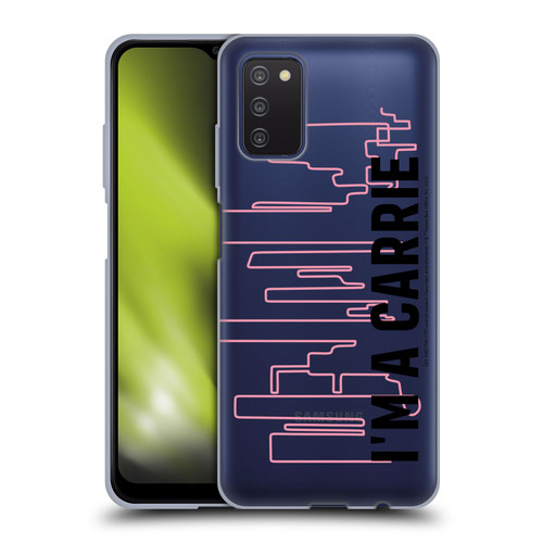 Sex and The City: Television Series Characters Carrie Soft Gel Case for Samsung Galaxy A03s (2021)