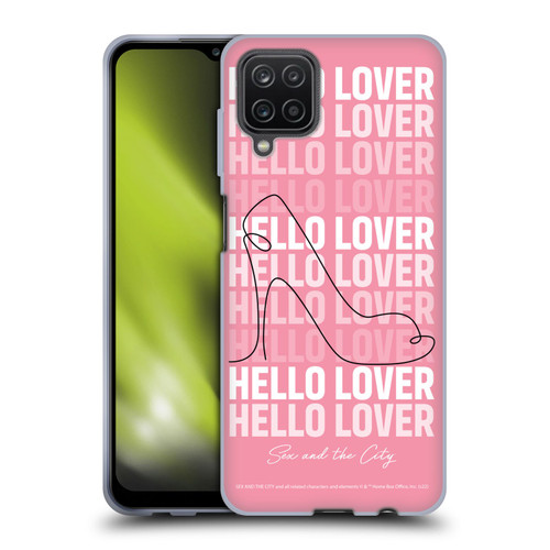 Sex and The City: Television Series Characters Hello Lover Carrie Soft Gel Case for Samsung Galaxy A12 (2020)