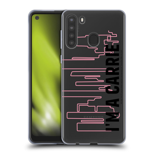 Sex and The City: Television Series Characters Carrie Soft Gel Case for Samsung Galaxy A21 (2020)