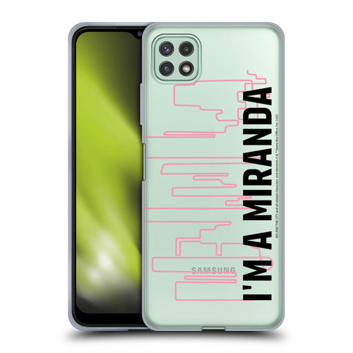 Sex and The City: Television Series Characters Miranda Soft Gel Case for Samsung Galaxy A22 5G / F42 5G (2021)