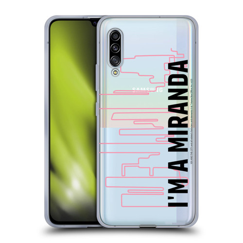 Sex and The City: Television Series Characters Miranda Soft Gel Case for Samsung Galaxy A90 5G (2019)