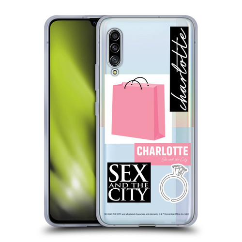 Sex and The City: Television Series Characters Shopping Bag Charlotte Soft Gel Case for Samsung Galaxy A90 5G (2019)