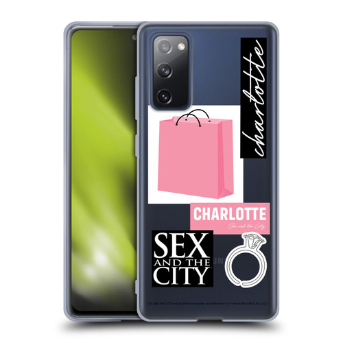 Sex and The City: Television Series Characters Shopping Bag Charlotte Soft Gel Case for Samsung Galaxy S20 FE / 5G