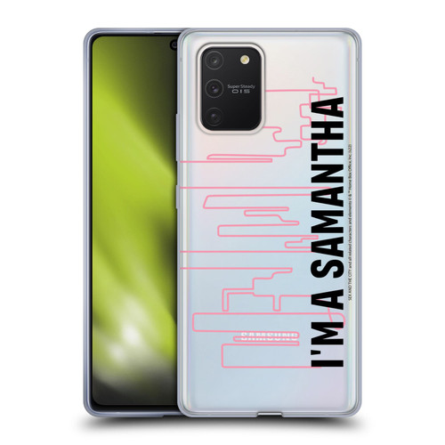Sex and The City: Television Series Characters Samantha Soft Gel Case for Samsung Galaxy S10 Lite