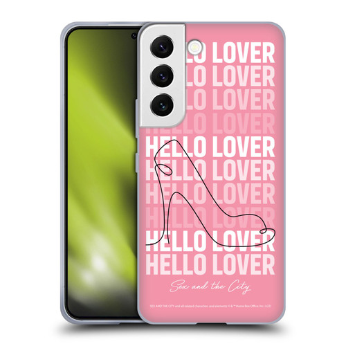 Sex and The City: Television Series Characters Hello Lover Carrie Soft Gel Case for Samsung Galaxy S22 5G