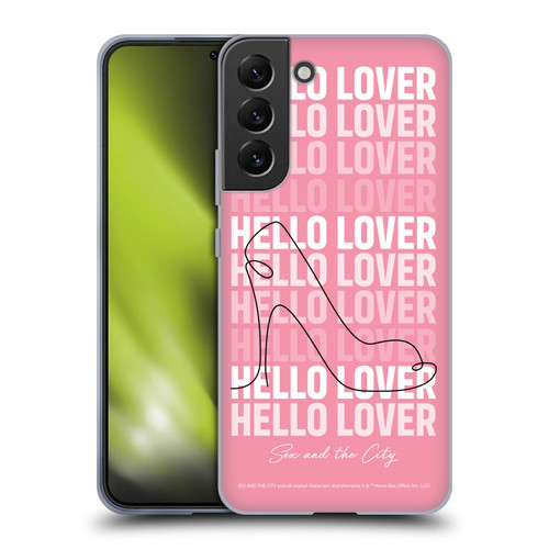 Sex and The City: Television Series Characters Hello Lover Carrie Soft Gel Case for Samsung Galaxy S22+ 5G