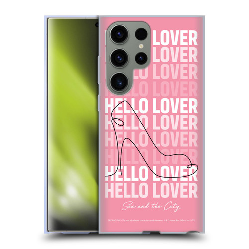 Sex and The City: Television Series Characters Hello Lover Carrie Soft Gel Case for Samsung Galaxy S23 Ultra 5G
