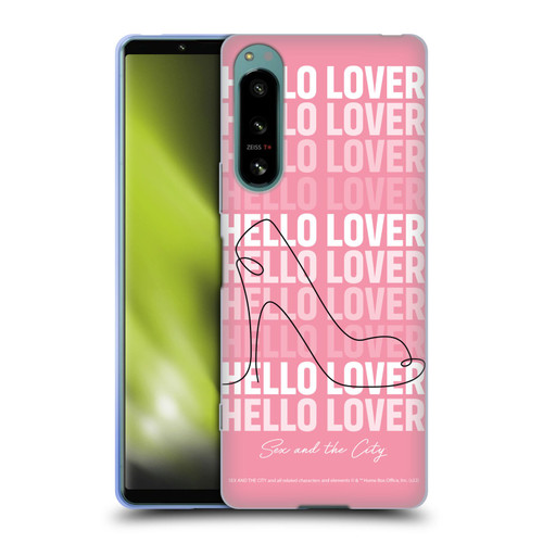 Sex and The City: Television Series Characters Hello Lover Carrie Soft Gel Case for Sony Xperia 5 IV