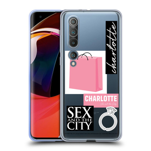 Sex and The City: Television Series Characters Shopping Bag Charlotte Soft Gel Case for Xiaomi Mi 10 5G / Mi 10 Pro 5G