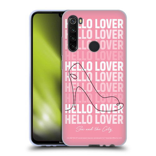 Sex and The City: Television Series Characters Hello Lover Carrie Soft Gel Case for Xiaomi Redmi Note 8T