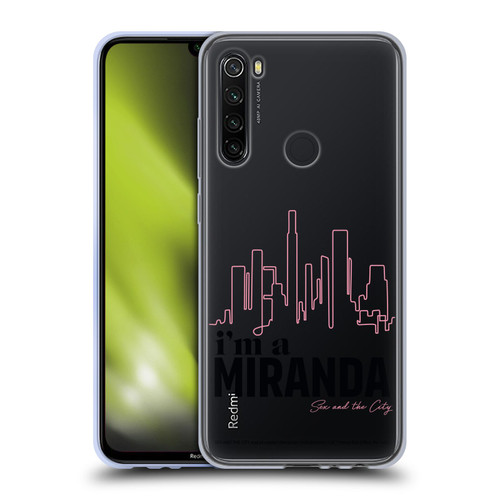 Sex and The City: Television Series Characters I'm A Miranda Soft Gel Case for Xiaomi Redmi Note 8T