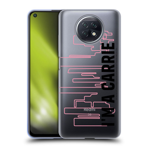 Sex and The City: Television Series Characters Carrie Soft Gel Case for Xiaomi Redmi Note 9T 5G