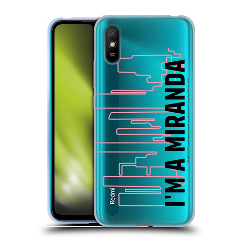Sex and The City: Television Series Characters Miranda Soft Gel Case for Xiaomi Redmi 9A / Redmi 9AT