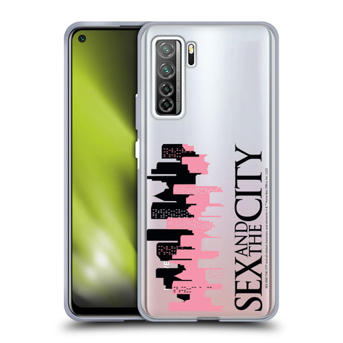 Sex and The City: Television Series Graphics City Soft Gel Case for Huawei Nova 7 SE/P40 Lite 5G