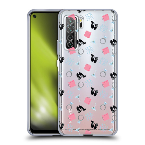 Sex and The City: Television Series Graphics Pattern Soft Gel Case for Huawei Nova 7 SE/P40 Lite 5G