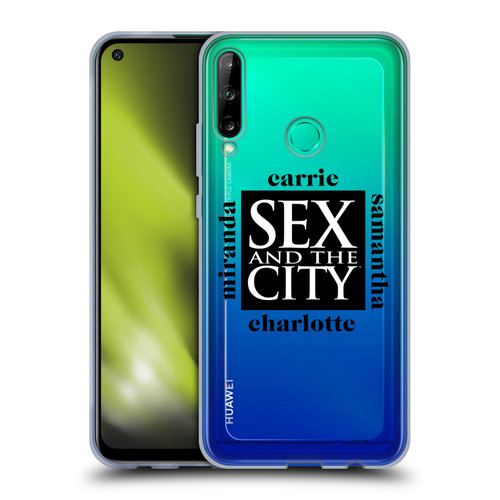 Sex and The City: Television Series Graphics Character 1 Soft Gel Case for Huawei P40 lite E