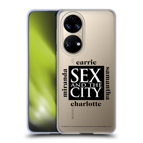 Sex and The City: Television Series Graphics Character 1 Soft Gel Case for Huawei P50