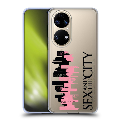 Sex and The City: Television Series Graphics City Soft Gel Case for Huawei P50