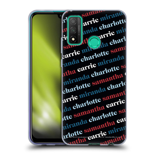 Sex and The City: Television Series Graphics Name Pattern 2 Soft Gel Case for Huawei P Smart (2020)