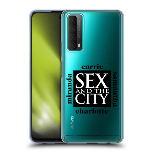 Sex and The City: Television Series Graphics Character 1 Soft Gel Case for Huawei P Smart (2021)