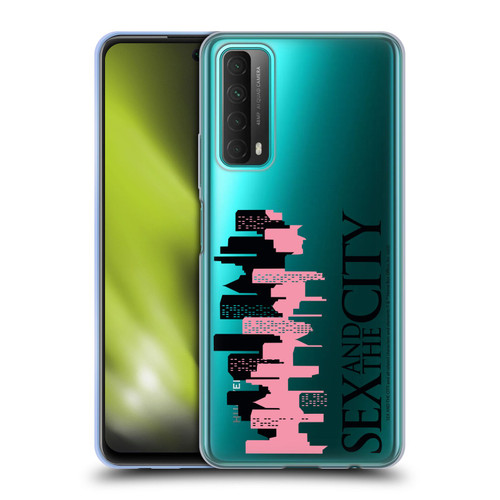 Sex and The City: Television Series Graphics City Soft Gel Case for Huawei P Smart (2021)