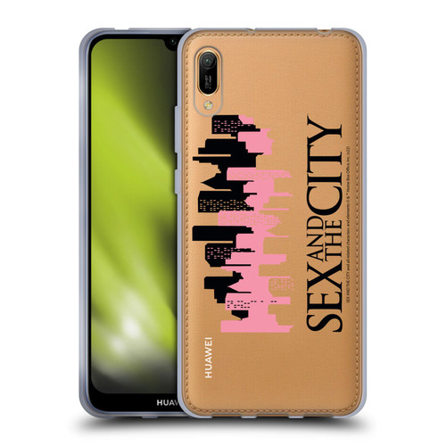 Sex and The City: Television Series Graphics City Soft Gel Case for Huawei Y6 Pro (2019)