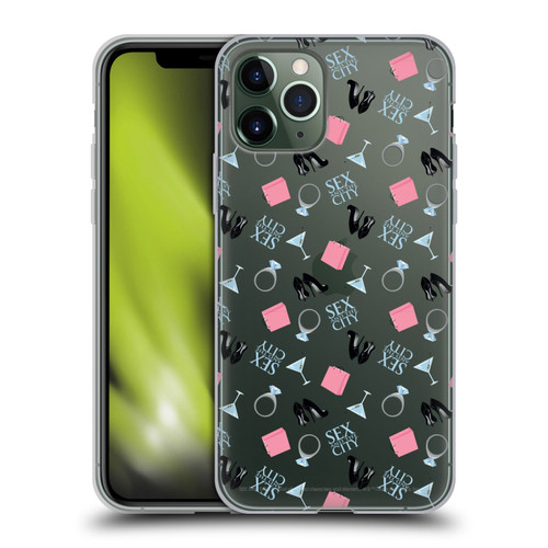 Sex and The City: Television Series Graphics Pattern Soft Gel Case for Apple iPhone 11 Pro