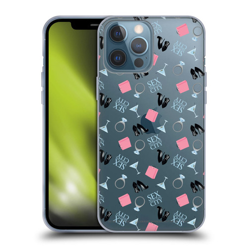 Sex and The City: Television Series Graphics Pattern Soft Gel Case for Apple iPhone 13 Pro Max