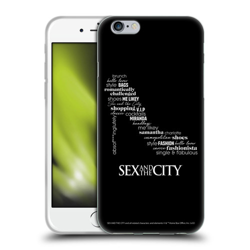 Sex and The City: Television Series Graphics Shoe Soft Gel Case for Apple iPhone 6 / iPhone 6s