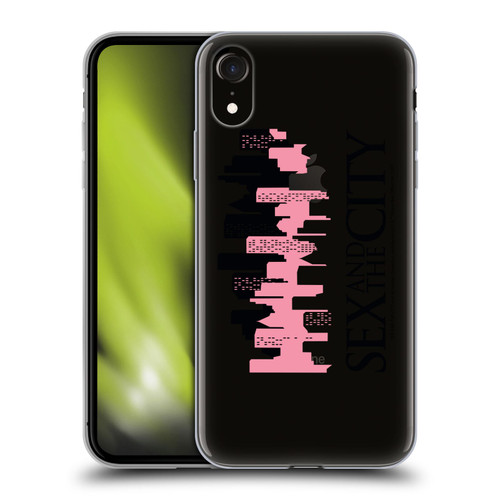 Sex and The City: Television Series Graphics City Soft Gel Case for Apple iPhone XR