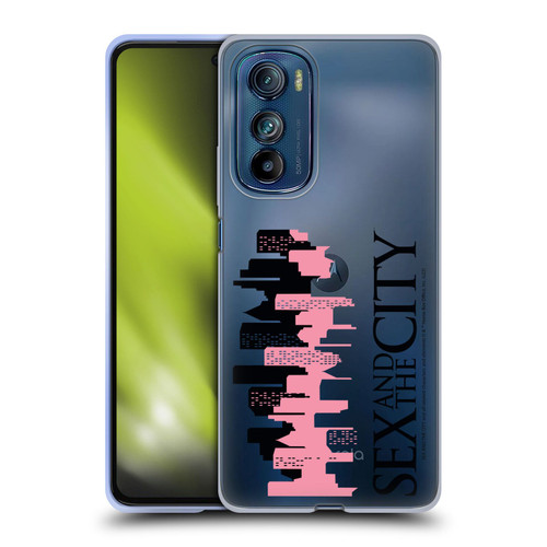 Sex and The City: Television Series Graphics City Soft Gel Case for Motorola Edge 30