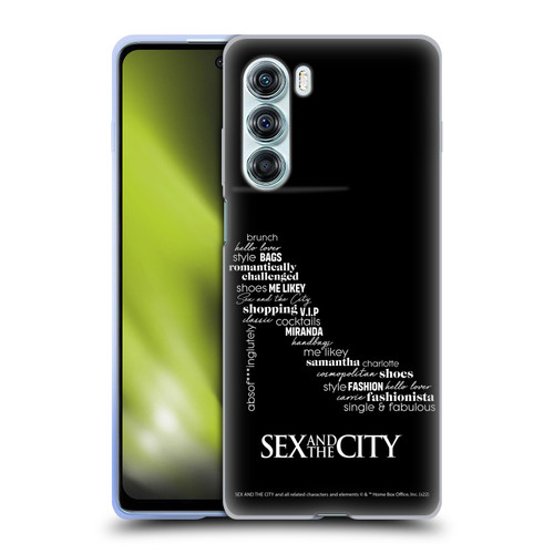 Sex and The City: Television Series Graphics Shoe Soft Gel Case for Motorola Edge S30 / Moto G200 5G
