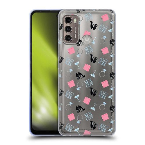 Sex and The City: Television Series Graphics Pattern Soft Gel Case for Motorola Moto G60 / Moto G40 Fusion