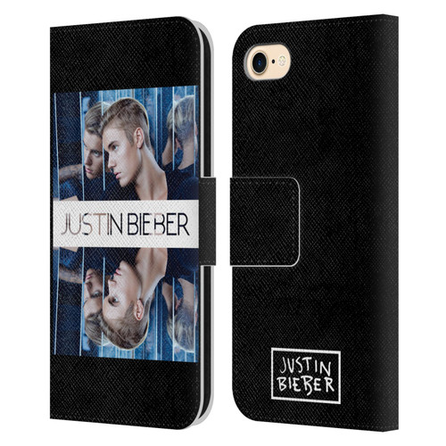 Justin Bieber Purpose Mirrored Leather Book Wallet Case Cover For Apple iPhone 7 / 8 / SE 2020 & 2022