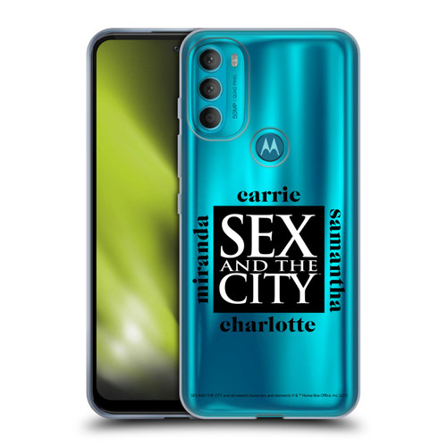 Sex and The City: Television Series Graphics Character 1 Soft Gel Case for Motorola Moto G71 5G